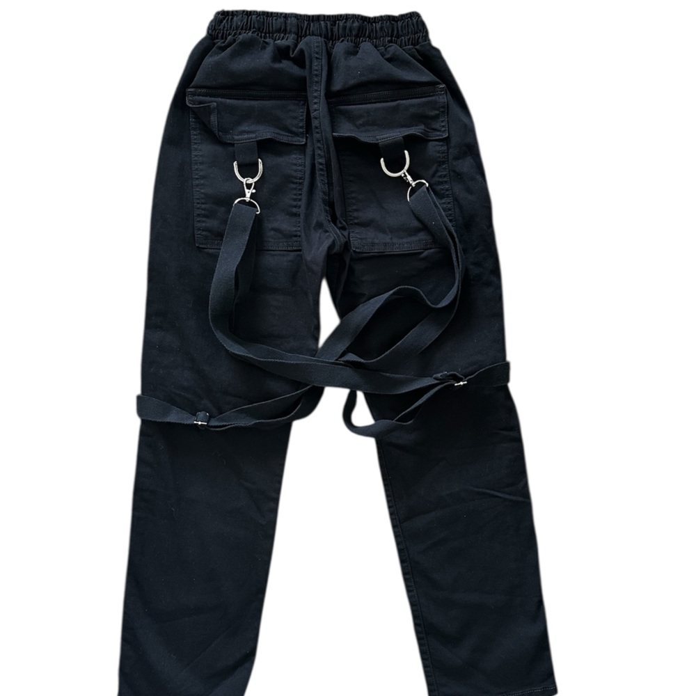 Aphrodite Women’s Black Cargo Pants Size M - Picture 2 of 4